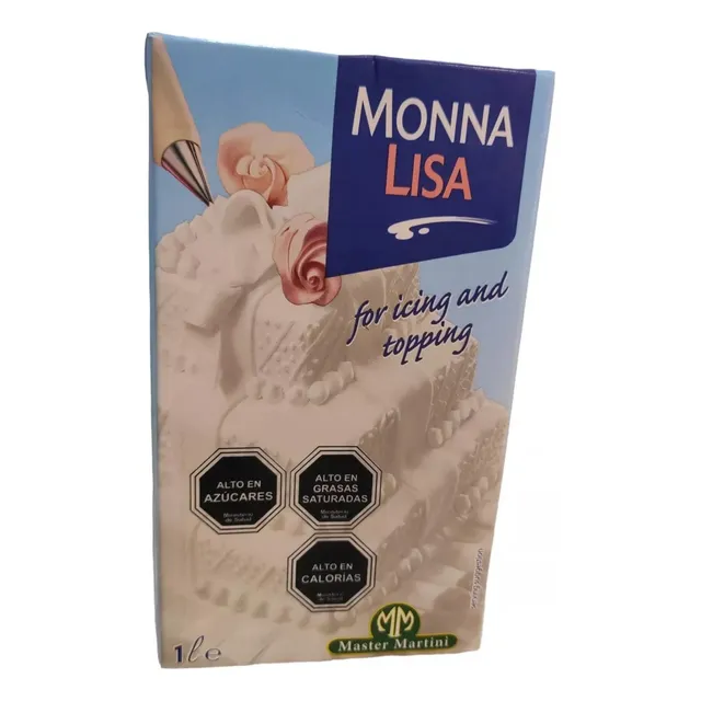 Crema Chantilly Vegana Monna Lisa 1 Lt - Master Martini