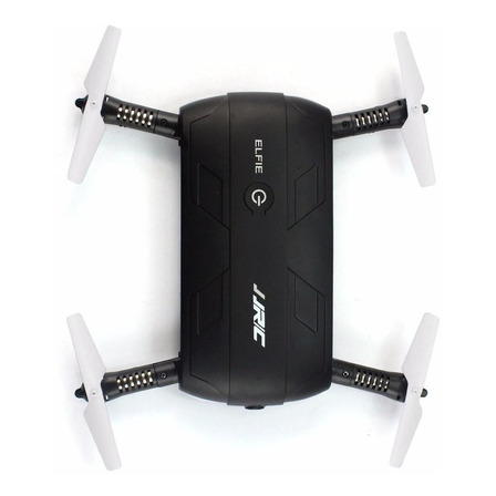 Drone JJRC Elfie H37 com câmera HD black 1 bateria