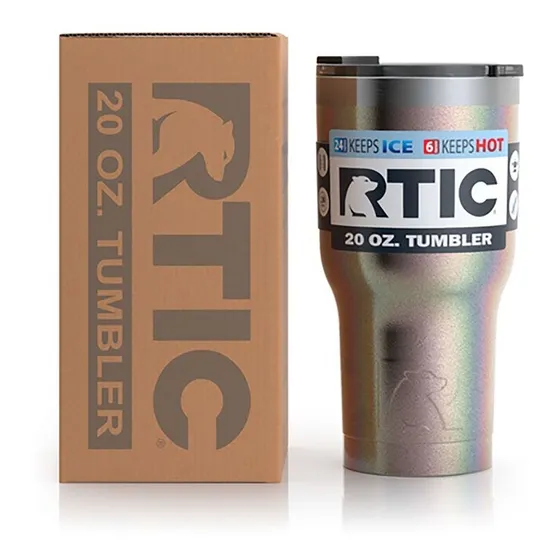 Vaso Termico Rtic Twilight Glitter Con Tapa, 20 Oz