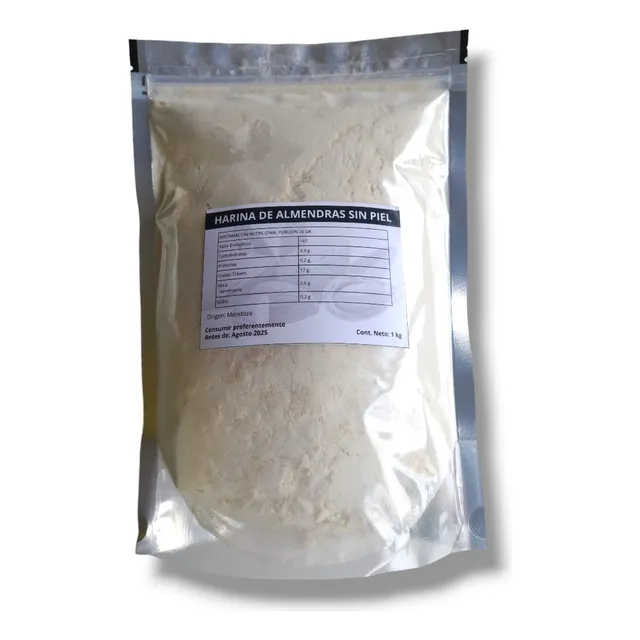 Harina De Almendras Sin Piel X 1 Kg