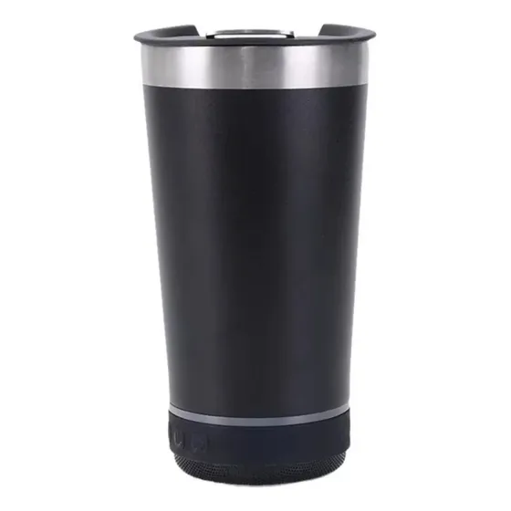 Vaso Termino Cerveza 473 Ml Con Parlante Y Abre Botellas