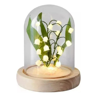 Luz De Noche Con Forma De Flor De Lirio De Los Valles Nueva Luz De Noche Con Forma De Flor De Lirio De Los Valles Nueva
