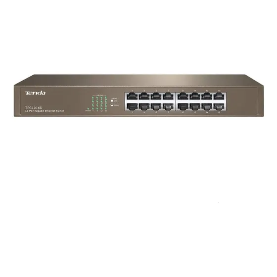 Tenda Switch 16 Puertos Gigabit Rackeable