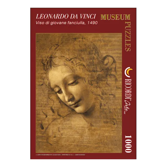 Viso Di Giovane Fanciulla, Da Vinci - 1000 Piezas - Ricordi