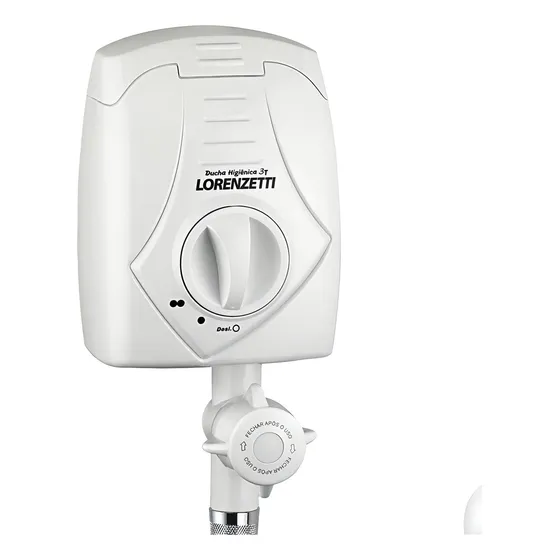 Aquecedor Ducha Higiênica 3t Para Lavatório - Lorenzetti Cor Branco