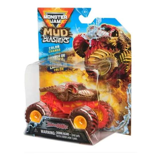 Monster Jam Mud Blasters Color Change 1:64 2022 Color Thunderroarus