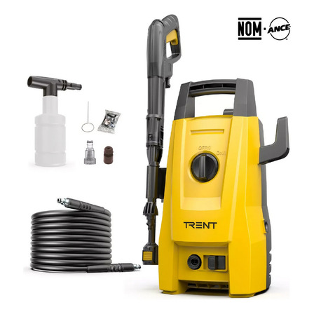 Hidrolavadora electrica trent hlt203 1400w alta presion 1600 psi 110 bar con accesorios by Femmto Hidrolavadora electrica trent hlt203 1400w alta presion 1600 psi 110 bar con accesorios by Femmto