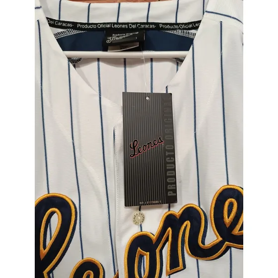 Camisa Clásica Original Leones Del Caracas Talla Xxl
