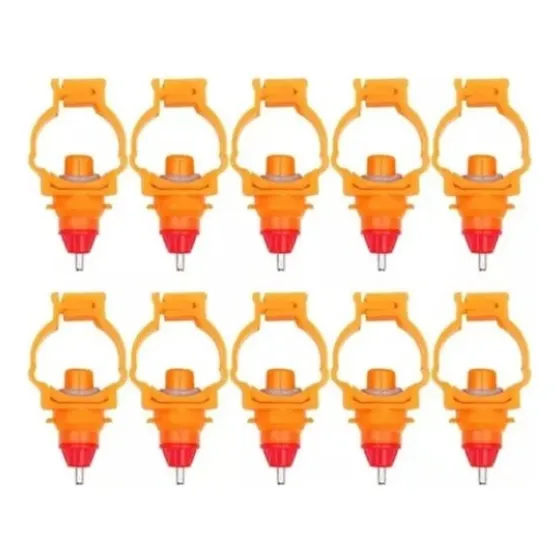 30x Bebedouro Automático Aves Galinha Frango Niple Presilha