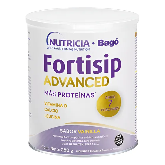 Fortisip Advanced Sabor Vainilla Lata 280 Gr
