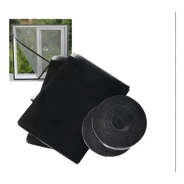 Cortina Malla Mosquitero Magnetica Ajustable Ventana Puertas