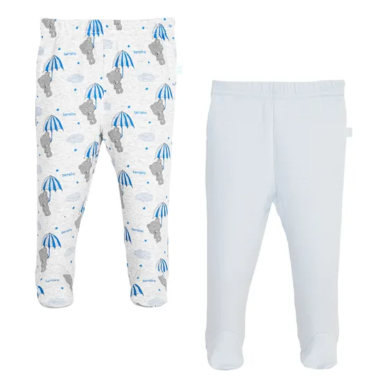 Pantys Set 2 Pantimedias Algodón Bebé Niña Niño Bambino