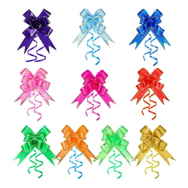 Lazos Mágicos Cinta De Regalo 7x7cm Aprox Tipo Organza