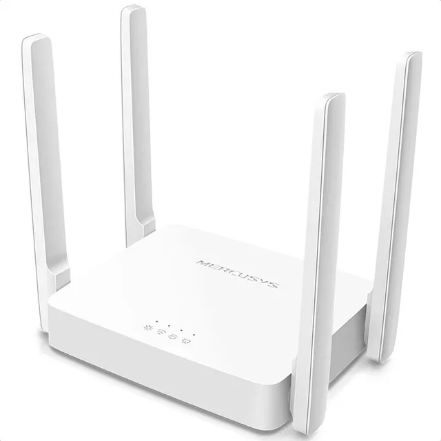 Ac10 Router Mercusys Inalámbrico 4 Antenas 5 Dbi Ac 1200