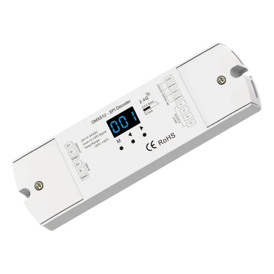 Controlador Tiras Pixel Spi Con Señal Dmx 170px 5-24v