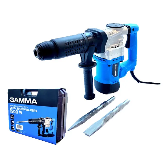 Martillo Electroneumático Demoledor 1500w Hex Maletin 20j