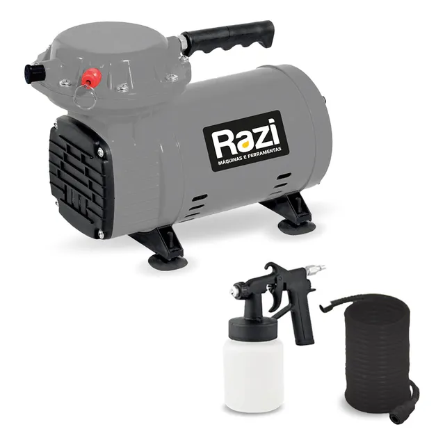 Compressor De Ar Direto 0,5cv 450w Rz-cadb Bivolt Razi