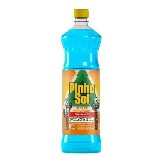 Desinfetante Pinho Sol Perfumado Flor De Mandacaru 1000ml