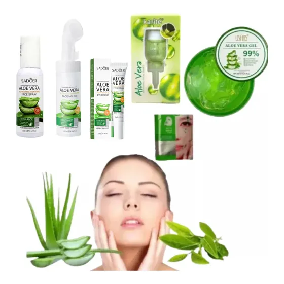 Kit Cuidado Facial Aloe Vera - g a $130
