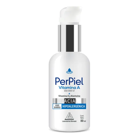 Perpiel Emulsión Facial Vitamina A 80 Ml Momento de aplicación Día Noche Tipo de piel Sensible