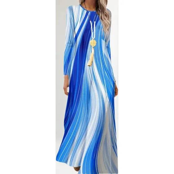 Vestido Estampado Artistico