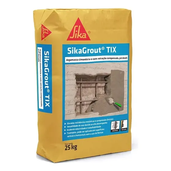 Graute Sika Grout Tix (saco 25 Kg) - Sika