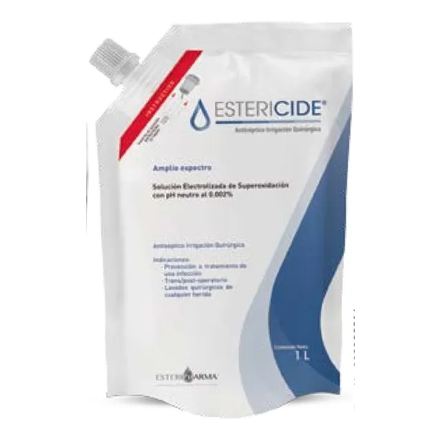 Estericide Irrigación Quirúrgica Antiséptico Bolsa C/1 Litro