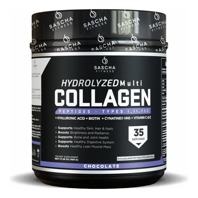 Hydrolyzed Multi Collagen Chocolate - Sascha Fitness