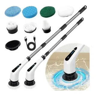Esfregão Elétrico 9 Em 1 Mop Escova De Limpeza 360 Giratória Esfregão Elétrico 9 Em 1 Mop Escova De Limpeza 360 Giratória
