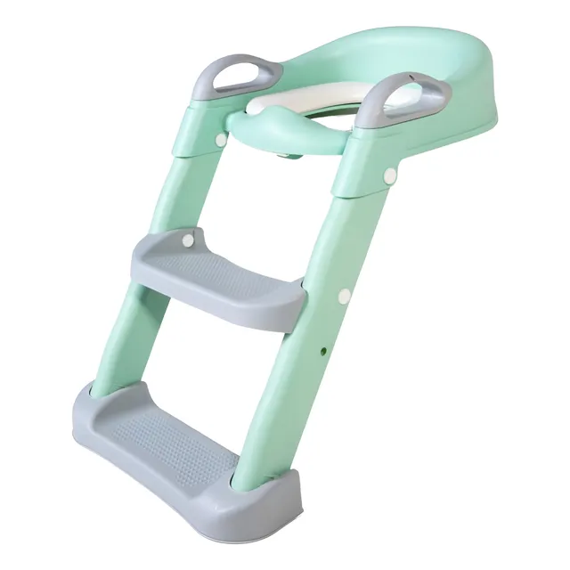Adaptador Asiento Entrenador De Baño Bebe  Escalera Plegable