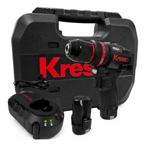 Parafusadeira E Furad. Impacto 12v Brushless Kh363 - Kress