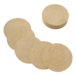 Kit 20 Bolachas 10 Cm Mdf Crú Placa Círcular Aplique Kit 20 Bolachas 10 Cm Mdf Crú Placa Círcular Aplique