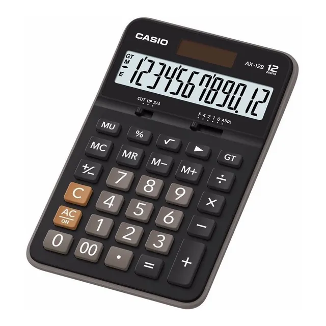 Calculadora De Escritorio Casio Ax-12b Impacto Online
