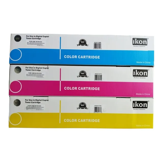 Kit 3 Tóner Cartucho Para Ricoh Mpc-4003/4503/5003/5503/6003