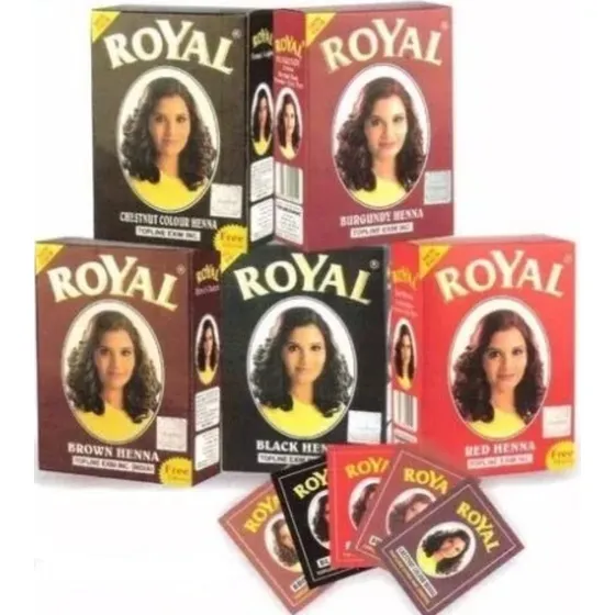 Henna Royal - Tinte Cabello Sin Amoniaco Varios Color Oferta