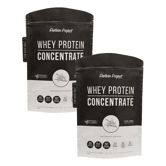 Protein Project Whey Protein Concentrate 2lbdoypack Vainilla
