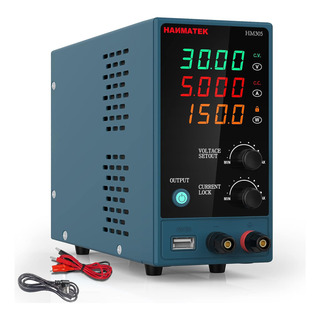 Fuente De Alimentacion Cc Hanmatek Hm305, Ajustable, Led Fuente De Alimentacion Cc Hanmatek Hm305, Ajustable, Led