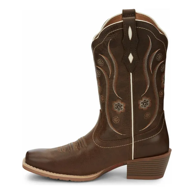 Jesse Western Bota Punta Cuadrada Para Mujer Gy2937