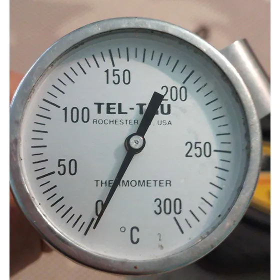 Termometro Tel-tru Analógico,  Alta Precision Usado