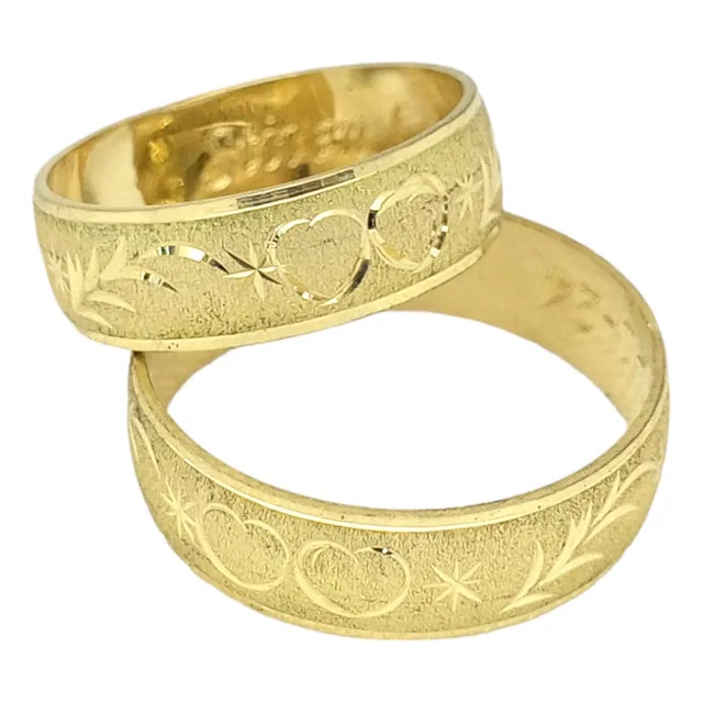 Argollas En Oro 18 Kilates 