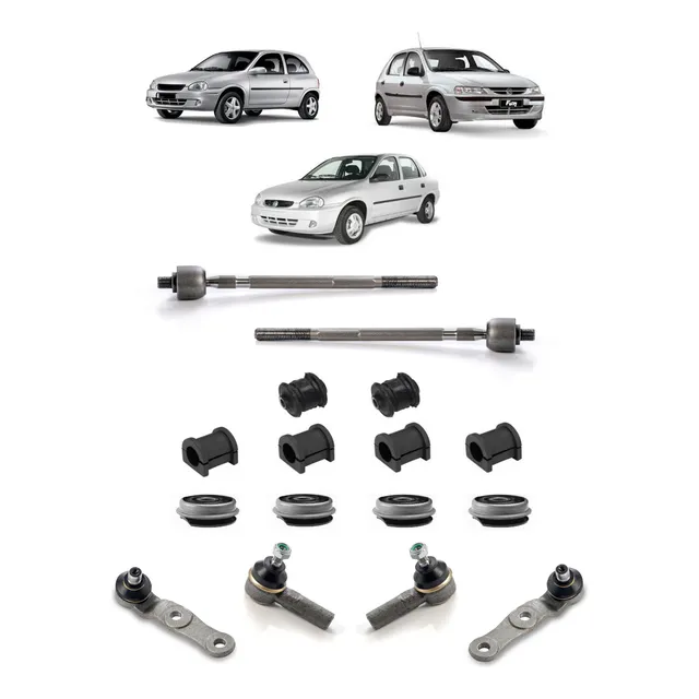 Kit Tren Delantero Chevrolet Corsa Fun Completo Rotula Bujes