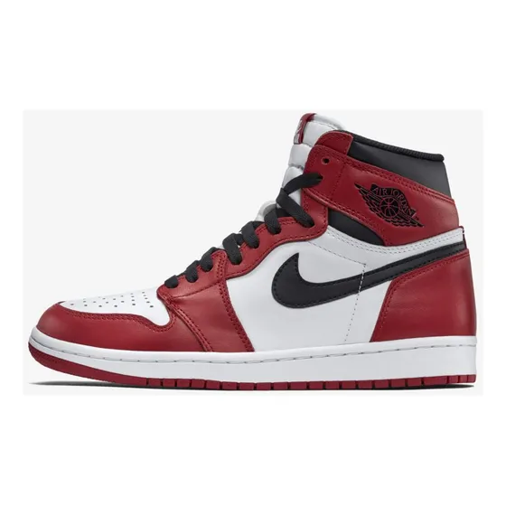 Zapatos Jordan Retro 1 High Chicago Piel De Gamuza
