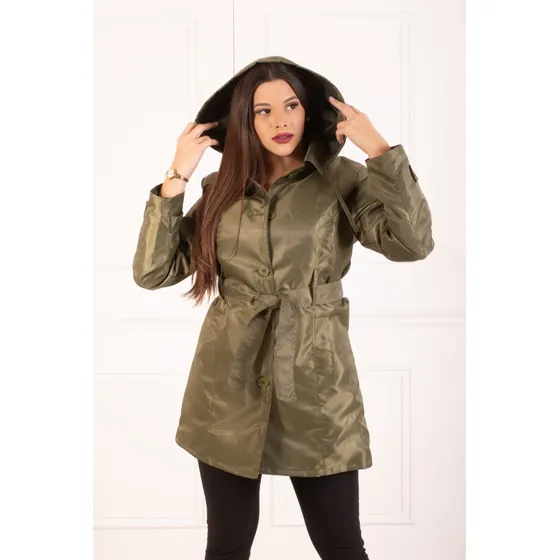 Trench Piloto Impermeable Dama 