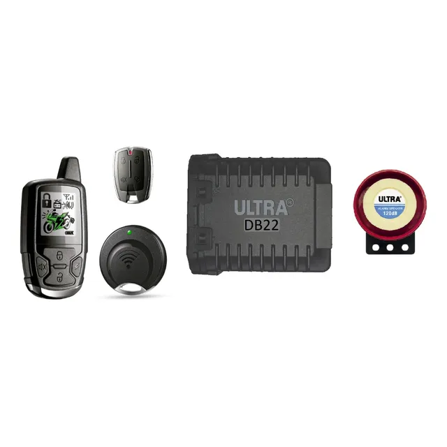 Alarma Moto Ultra Doble Via Db22 Pro Con Control Proximidad