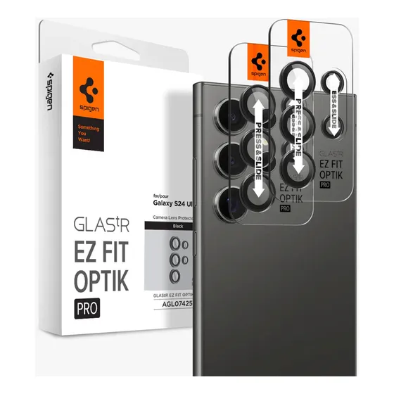 Templado Cámara Spigen EZ Fit Optik Pro Para Samsung S24 S24 Plus S24ultra X2 Color S24 Ultra