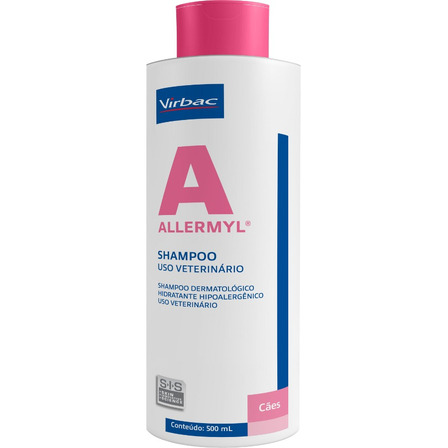 Shampoo Allermyl Glyco 500ml Hipoalergenico P/ Cães E Gatos Fragrância Hidratante Tom De Pelagem Recomendado Todas Fragrância / Tom De Pelagem Recomendado Hidratante / Todas Shampoo Allermyl Glyco 500ml Hipoalergenico P/ Cães E Gatos Fragrância Hidratante Tom De Pelagem Recomendado Todas Fragrância / Tom De Pelagem Recomendado Hidratante / Todas