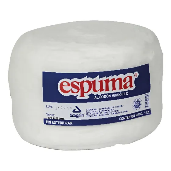 Algodón De 1 Kilo Espuma En Rollo