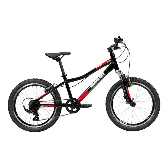 Bicicleta Caloi Wild Xs Infantil Aro 20 7v Preto Tamanho do quadro Tamanho Unico