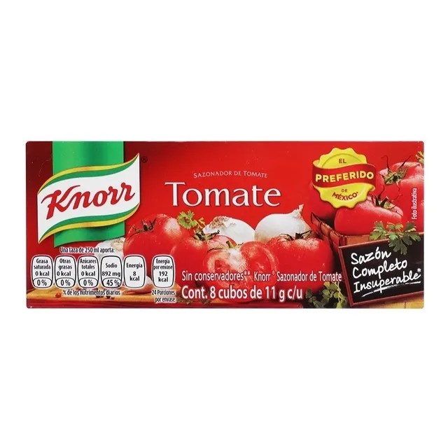 Consome Knorr Tomate 8 Cubos