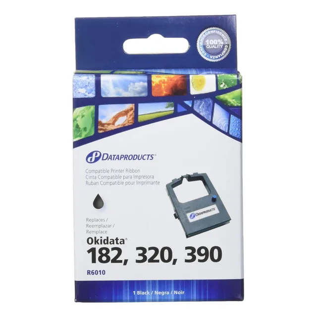 R6010 Compatible Ribbon, Black